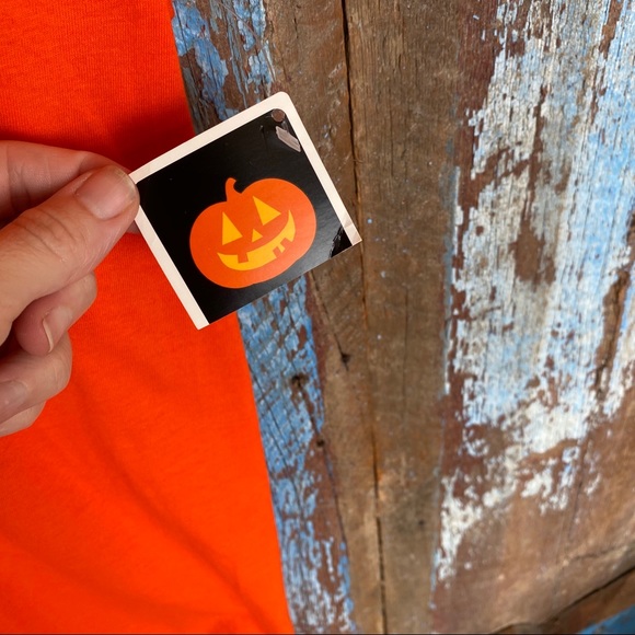 Halloween Jack O Lantern Tee Shirt - Picture 3 of 5